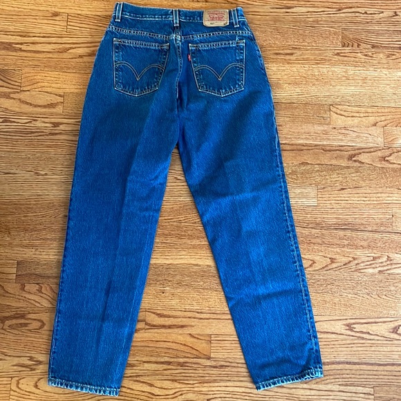 Levi’s 550 Classic Relaxed Tapered Leg Y2K 100% Cotton 12 PERFECT CONDITION - Picture 1 of 7